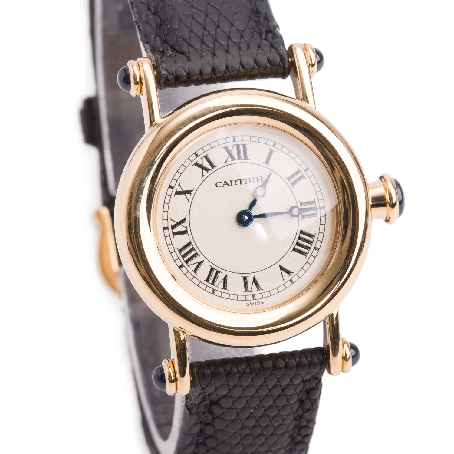 Cartier 18k Yellow Gold Diabolo de Cartier 27 MM Quartz Watch 1440
