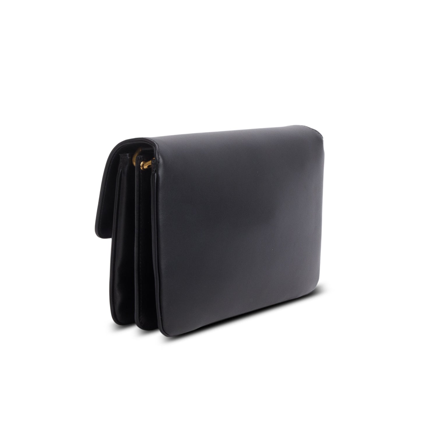 Saint Laurent Black 2020 Smooth Calfskin Le Maillon Satchel