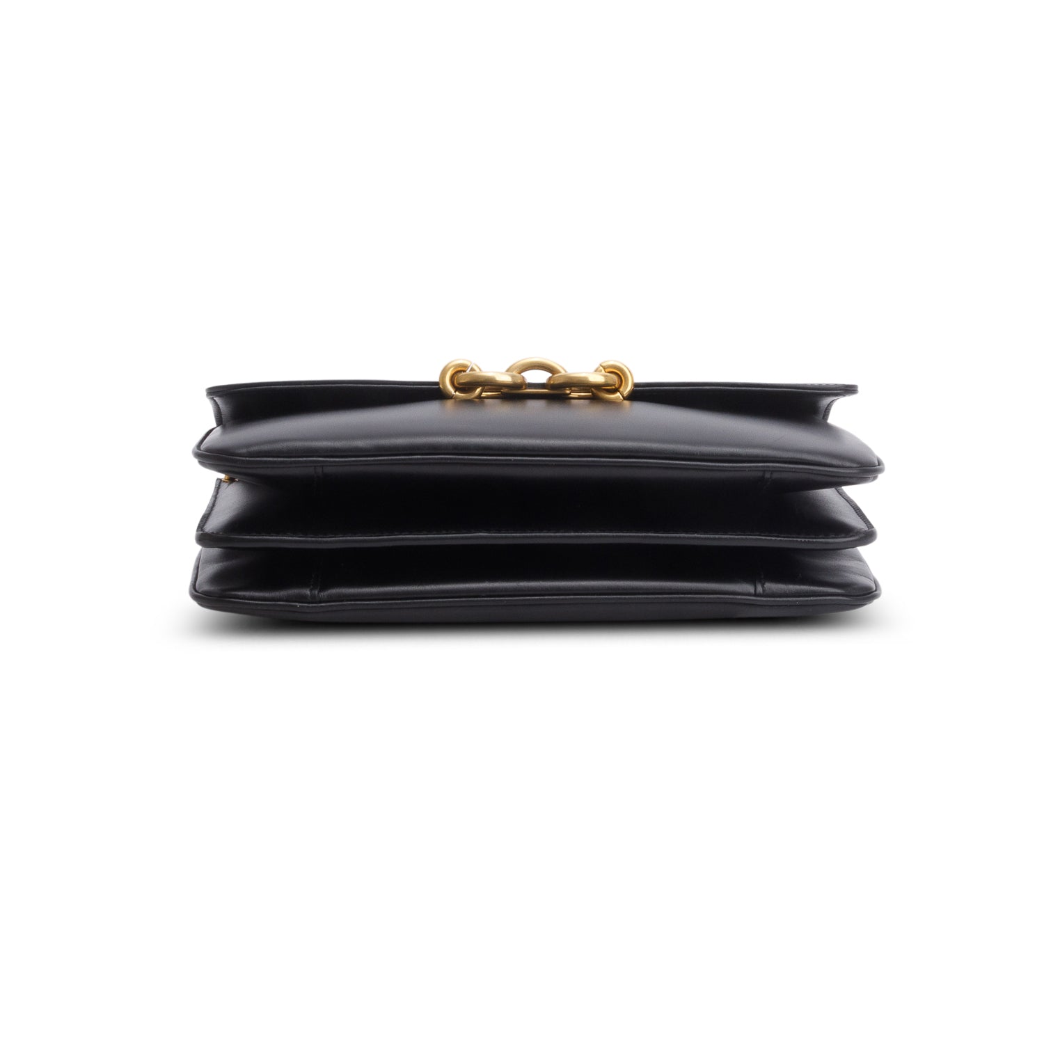 Saint Laurent Black 2020 Smooth Calfskin Le Maillon Satchel