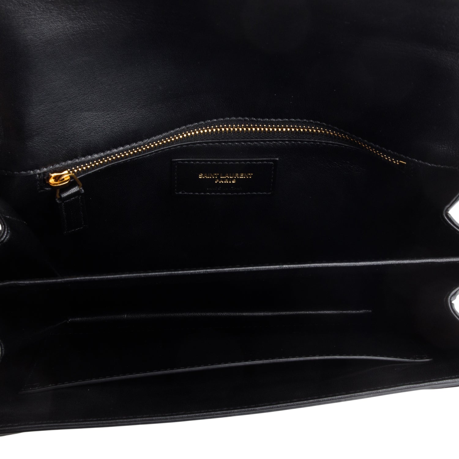 Saint Laurent Black 2020 Smooth Calfskin Le Maillon Satchel