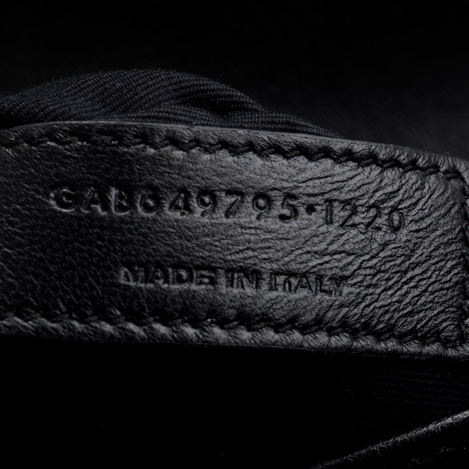 Saint Laurent Black 2020 Smooth Calfskin Le Maillon Satchel