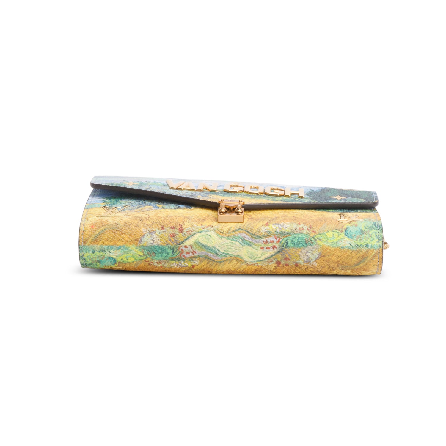 Louis Vuitton Multicolor Masters Van Gogh Chain Wallet w/ Box