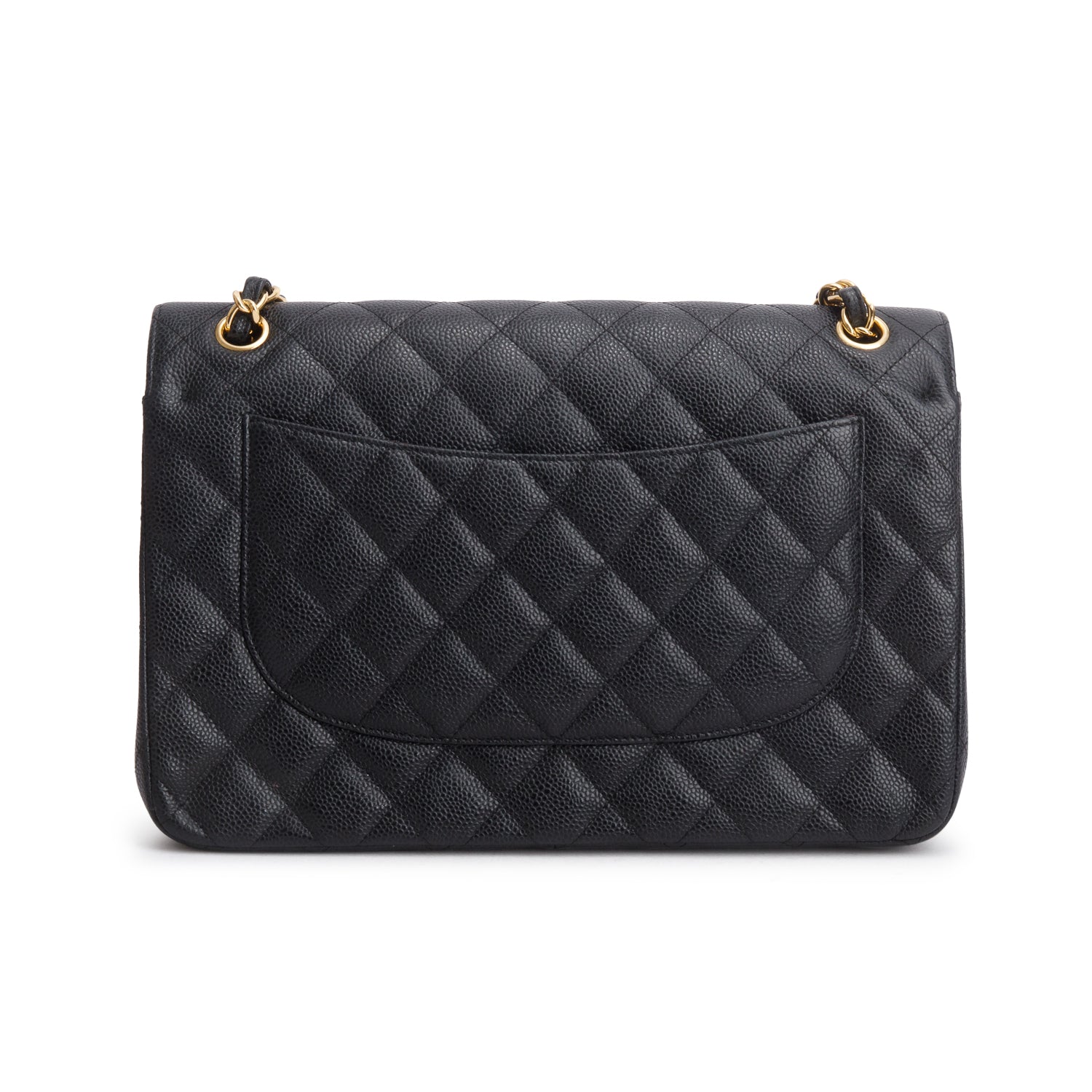 Chanel Black Caviar Jumbo Classic Double Flap Bag