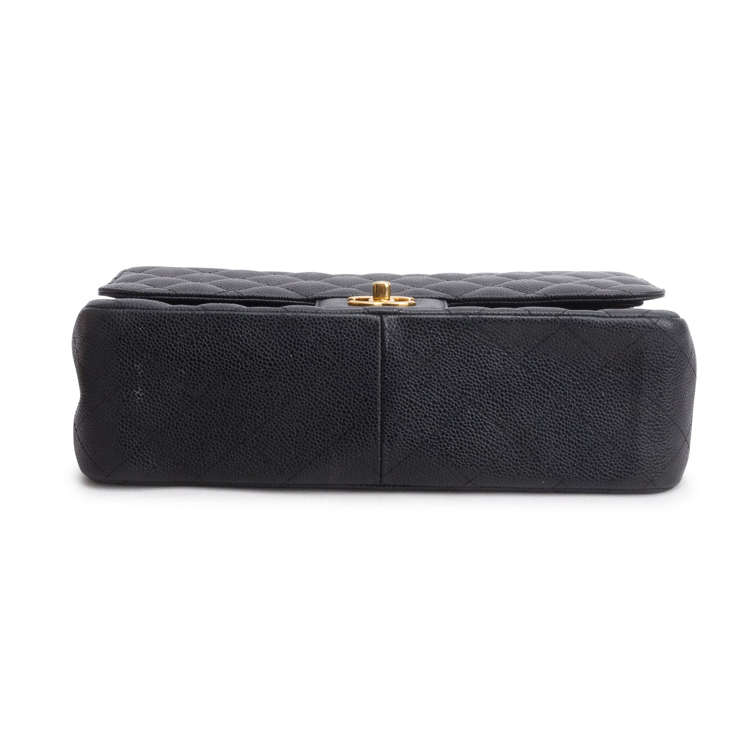 Chanel Black Caviar Jumbo Classic Double Flap Bag