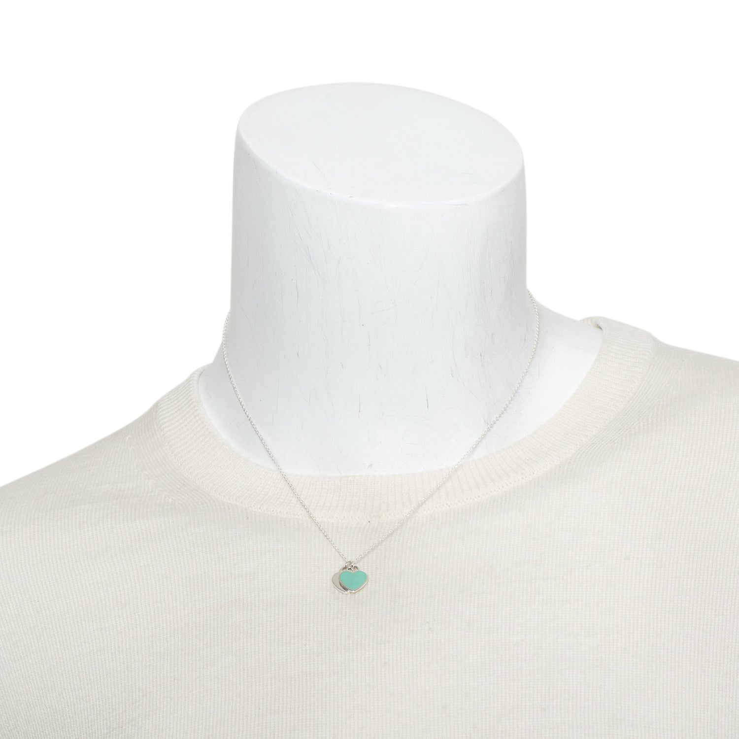 Tiffany & Co. Return to Tiffany Mini Double Heart Tag Pendant