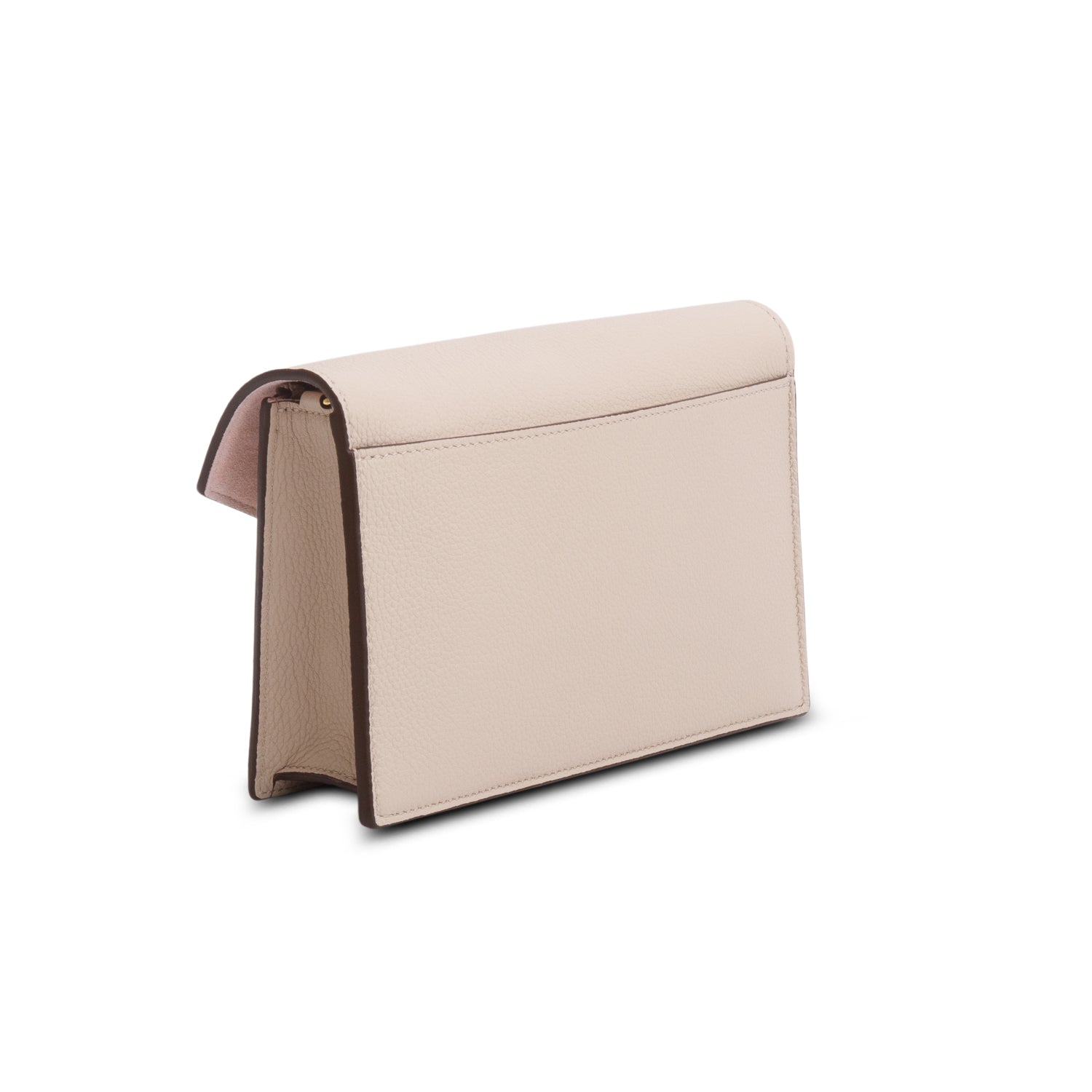 Louis Vuitton Beige Calfskin My Lockme Chain Pochette w/ Box