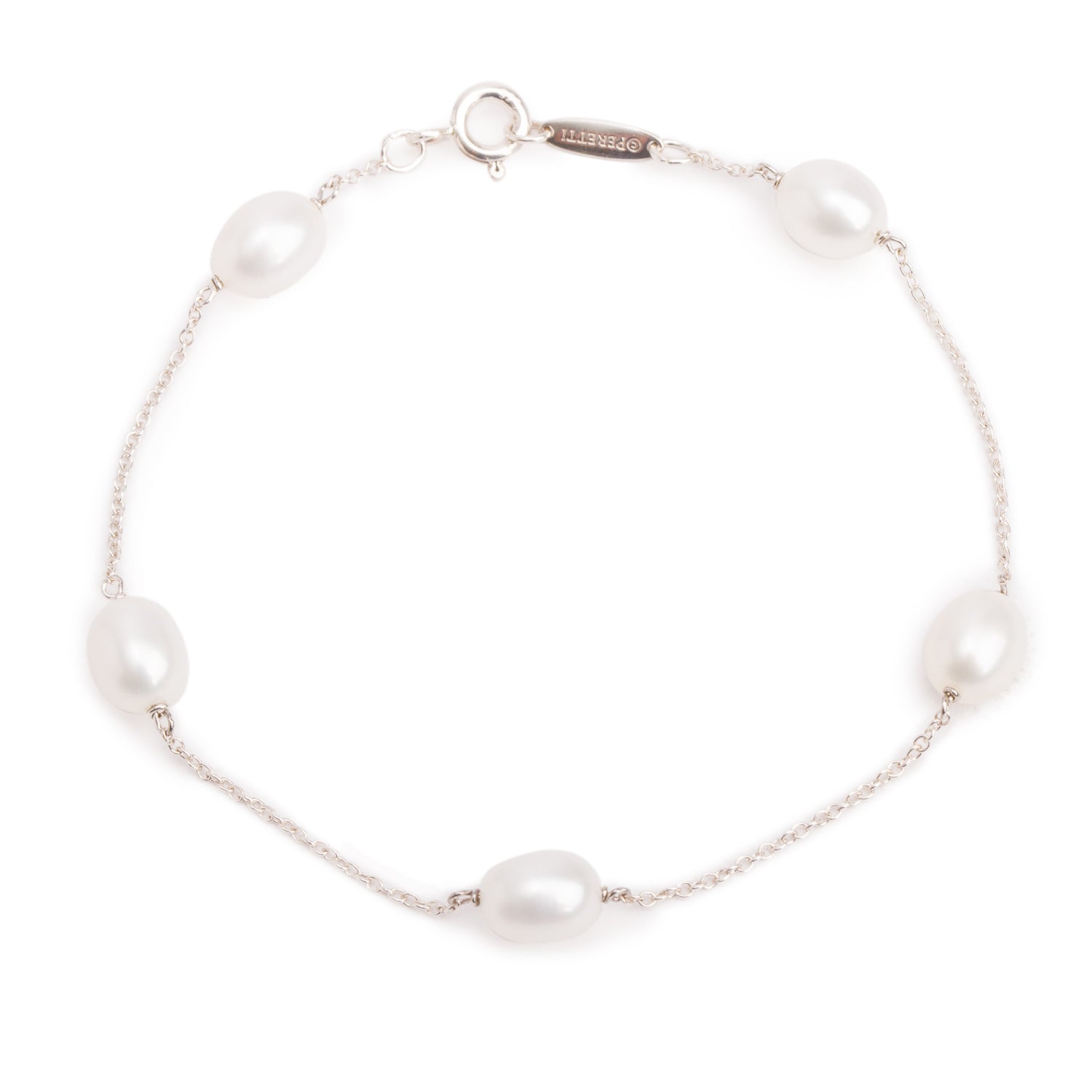 Tiffany & Co. Elsa Peretti Sterling Silver Pearls by the Yard Bracelet