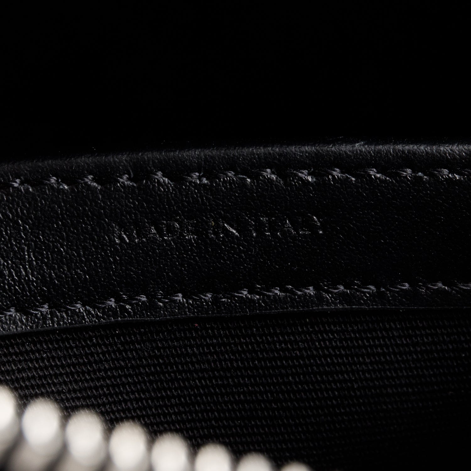 Celine 2023 Black Triomphe Canvas Small Messenger Bag