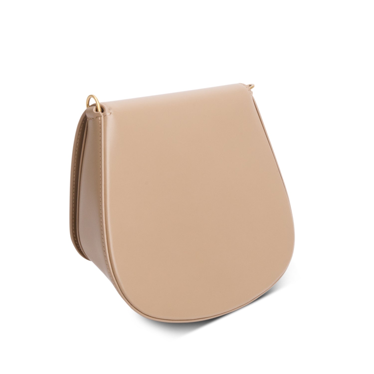 Saint Laurent 2025 Beige Box Calfskin Mini Voltaire Top Handle Bag w/ Box