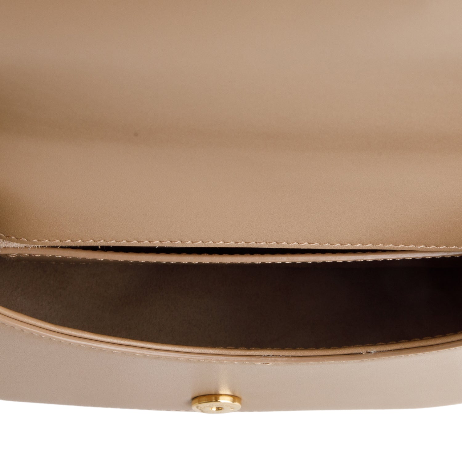 Saint Laurent 2025 Beige Box Calfskin Mini Voltaire Top Handle Bag w/ Box