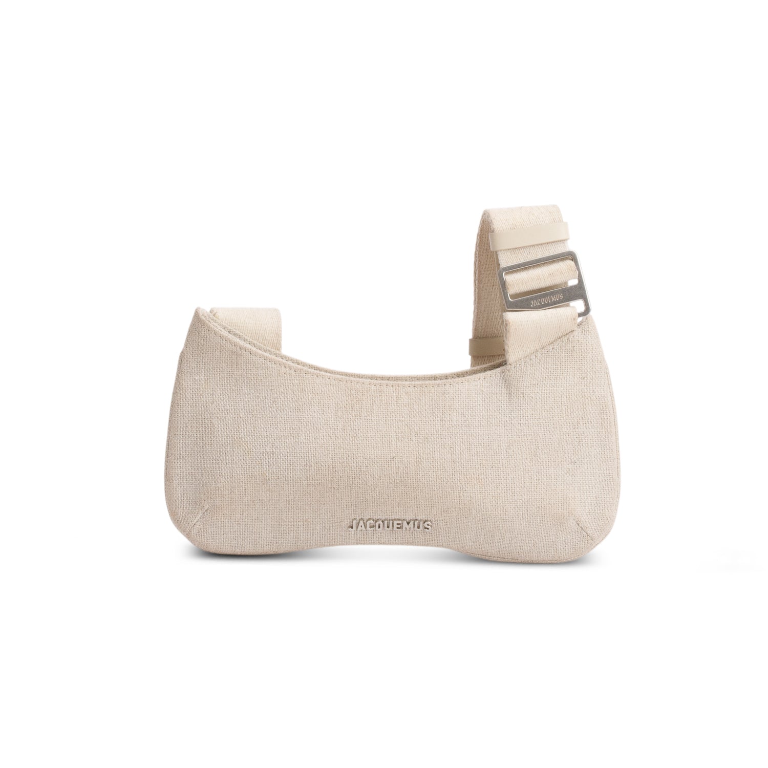 Jacquemus Neutral Grosgrain Le Bisou Crossbody Bag