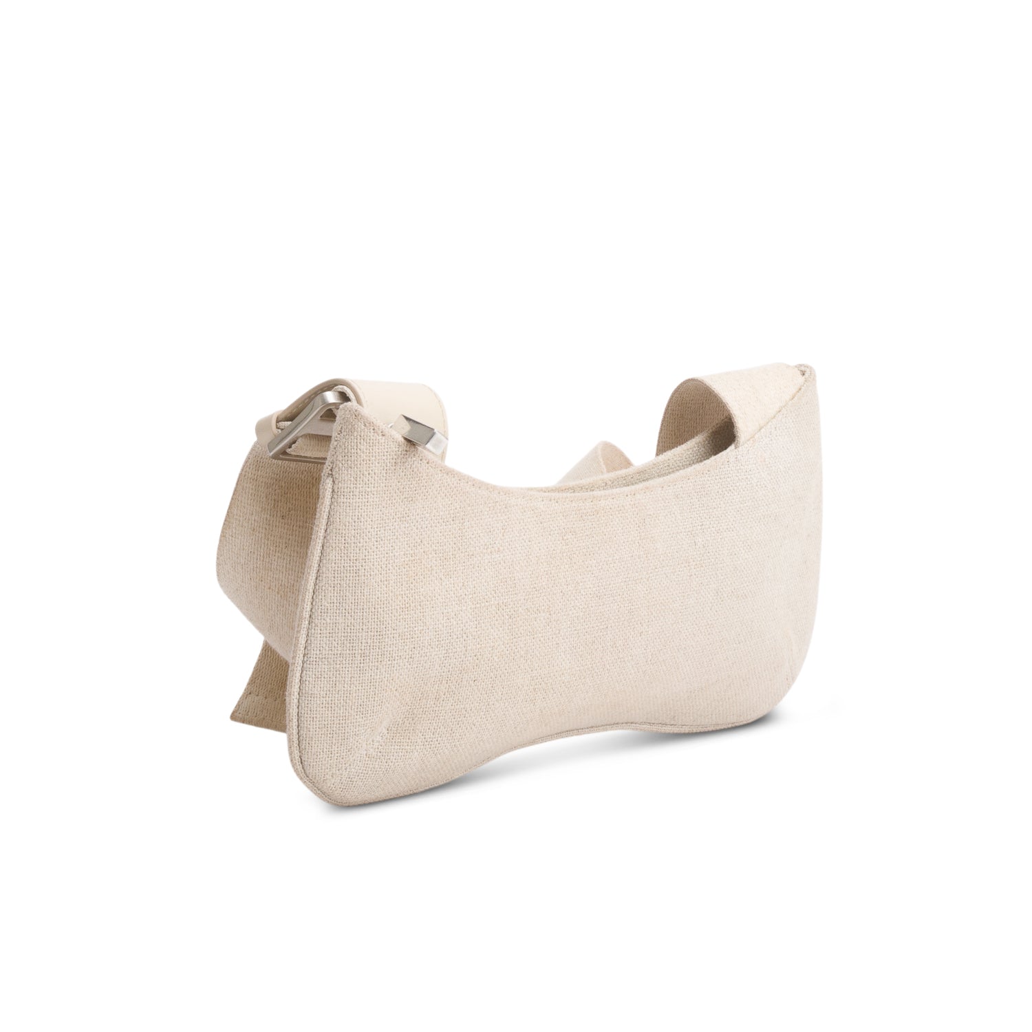 Jacquemus Neutral Grosgrain Le Bisou Crossbody Bag