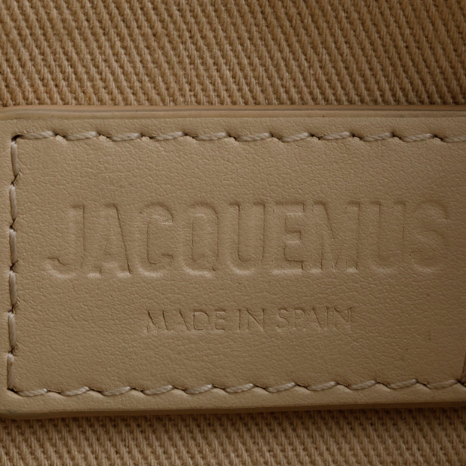 Jacquemus Neutral Grosgrain Le Bisou Crossbody Bag