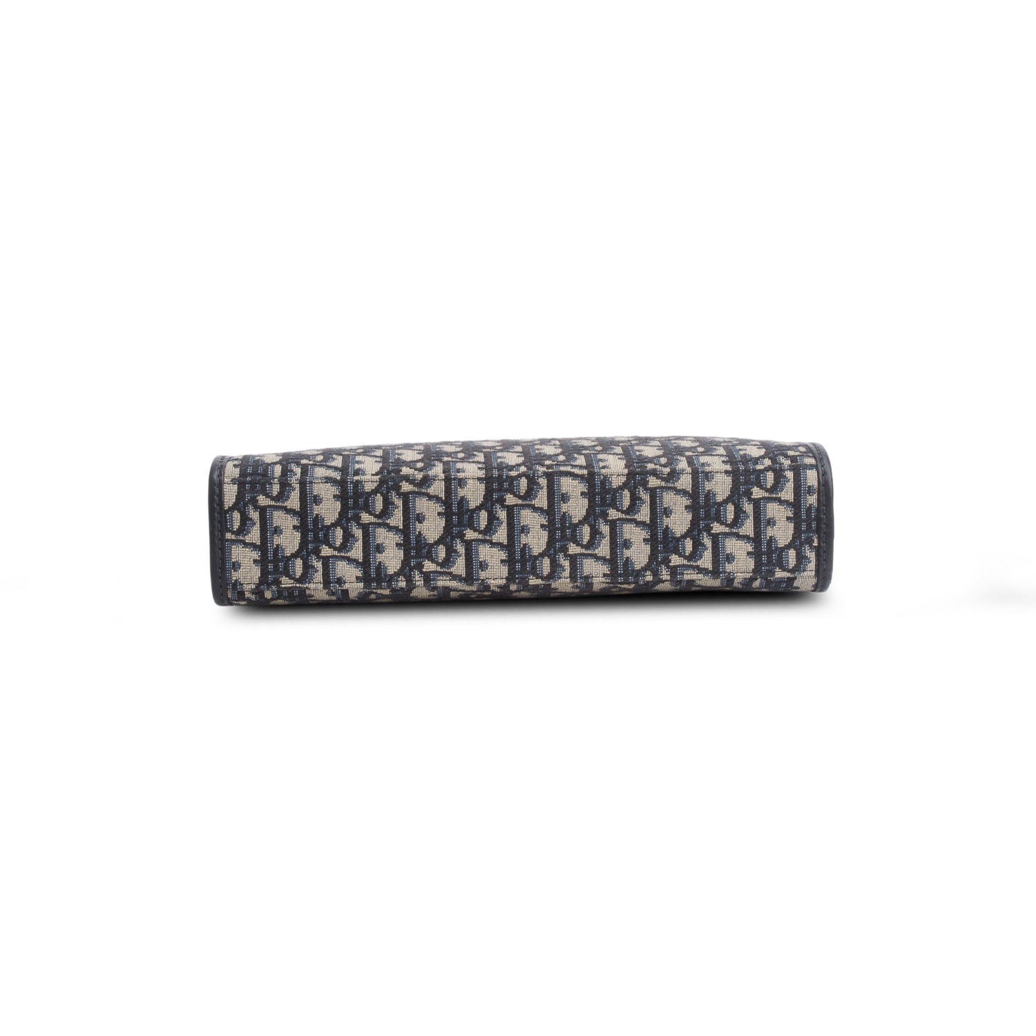 Christian Dior 2022 Blue Dior Oblique Jacquard Dea 30 Montaigne Pouch w/ Strap