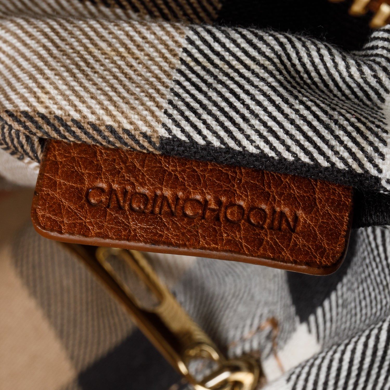 Burberry Red Embroidered Signature Canvas Shopper Tote