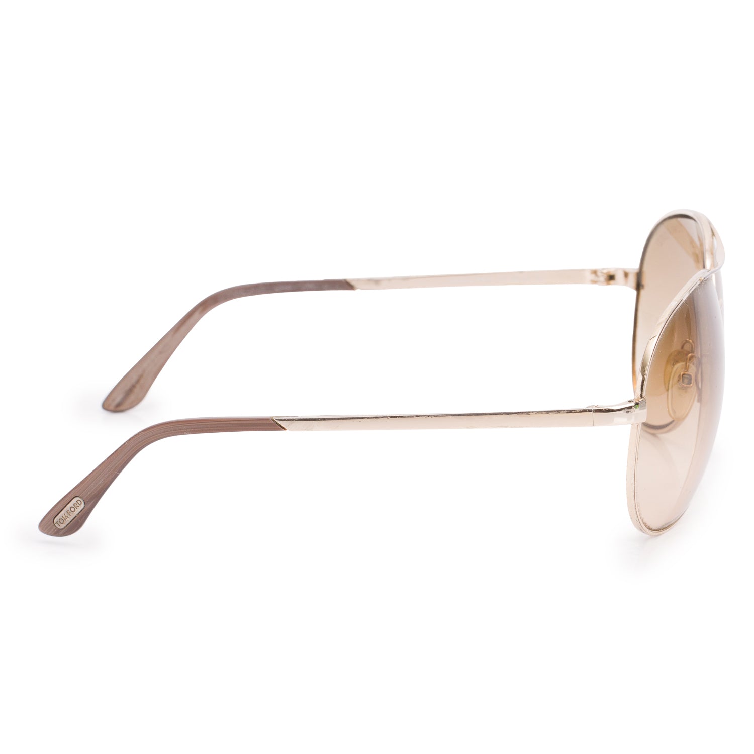 Tom Ford TF 35 Charles Aviator Sunglasses w/ Case