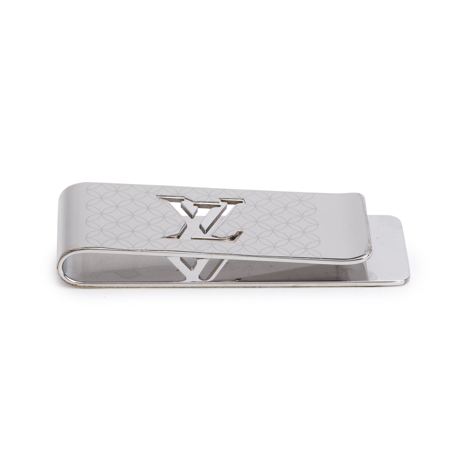 Louis Vuitton 2024 Silver-Tone Metal Champs Elysees Bill Clip
