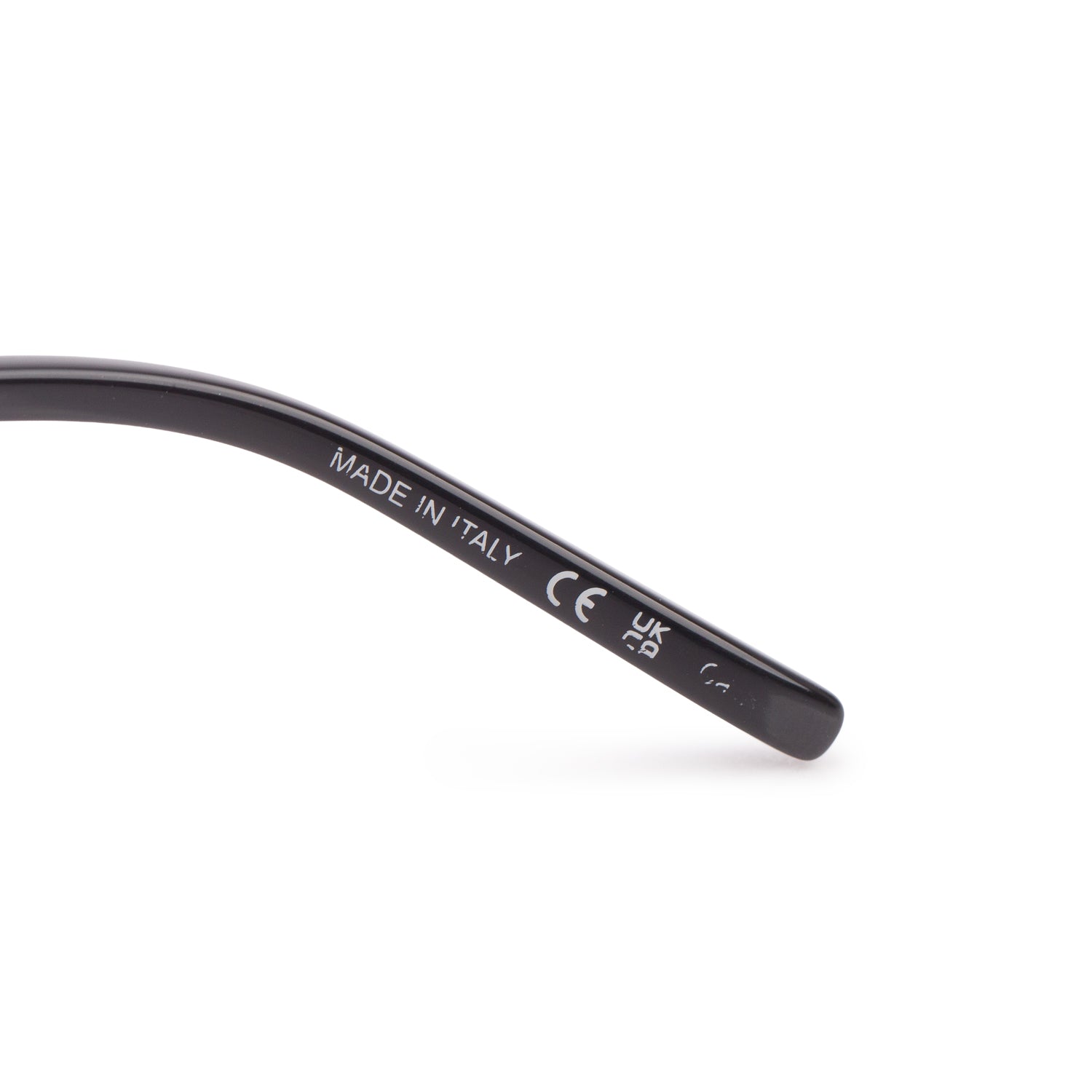 Saint Laurent SL 591 Black Acetate Square Sunglasses w/ Case