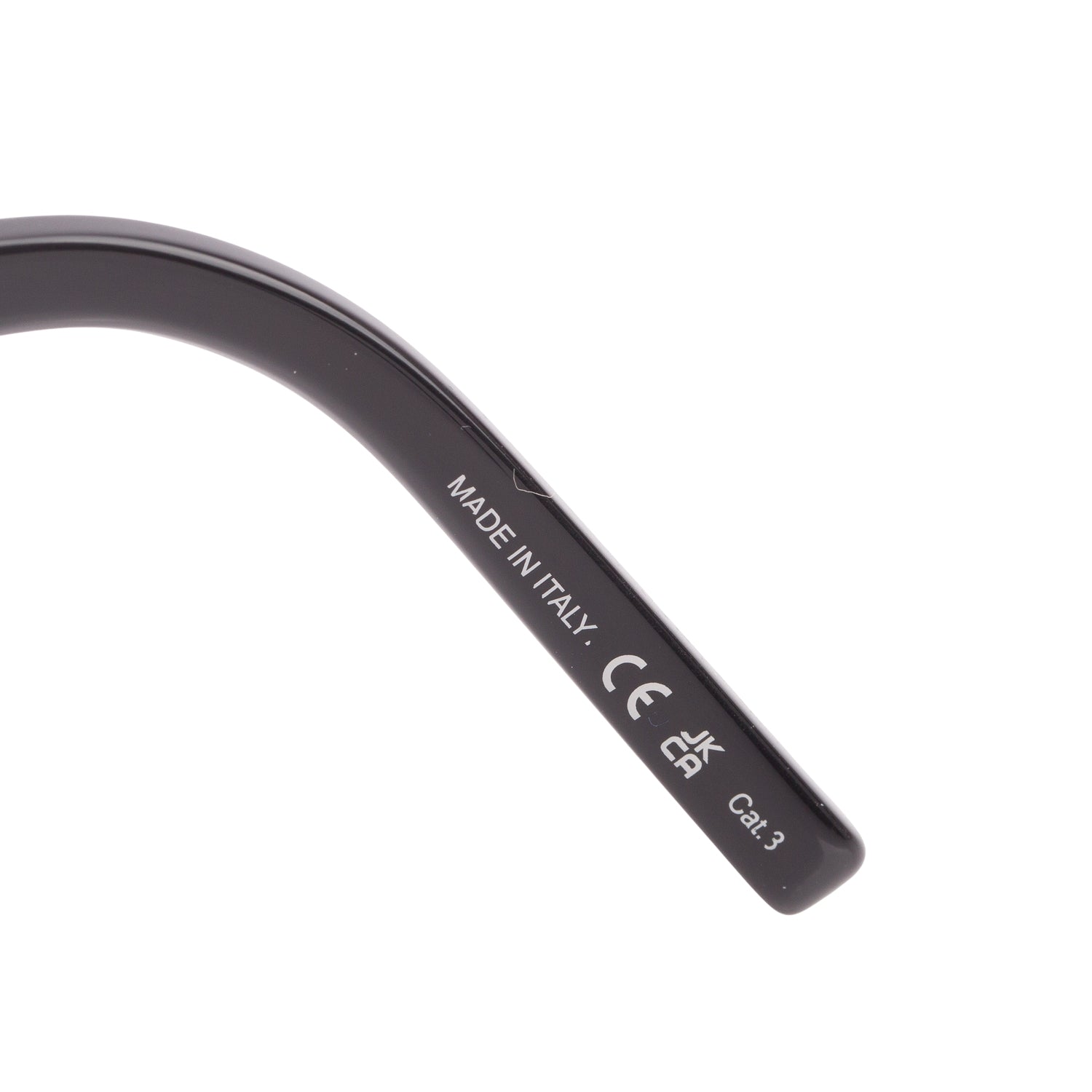 Saint Laurent SL 276 Black Acetate Mica Cat Eye Sunglasses w/ Case