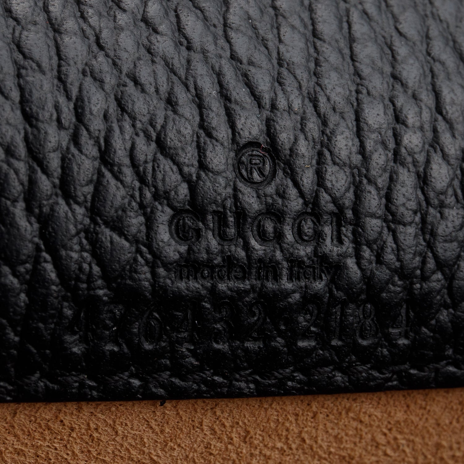 Gucci Black Calfskin Crystal Super Mini Dionysus Shoulder Bag
