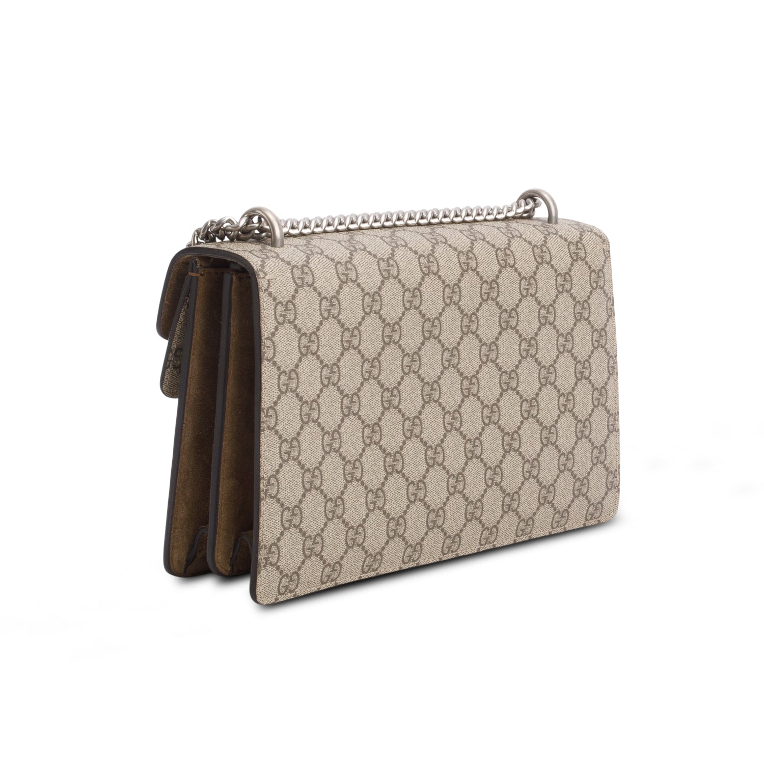 Gucci GG Supreme Monogram Medium Dionysus Shoulder Bag w/ Box