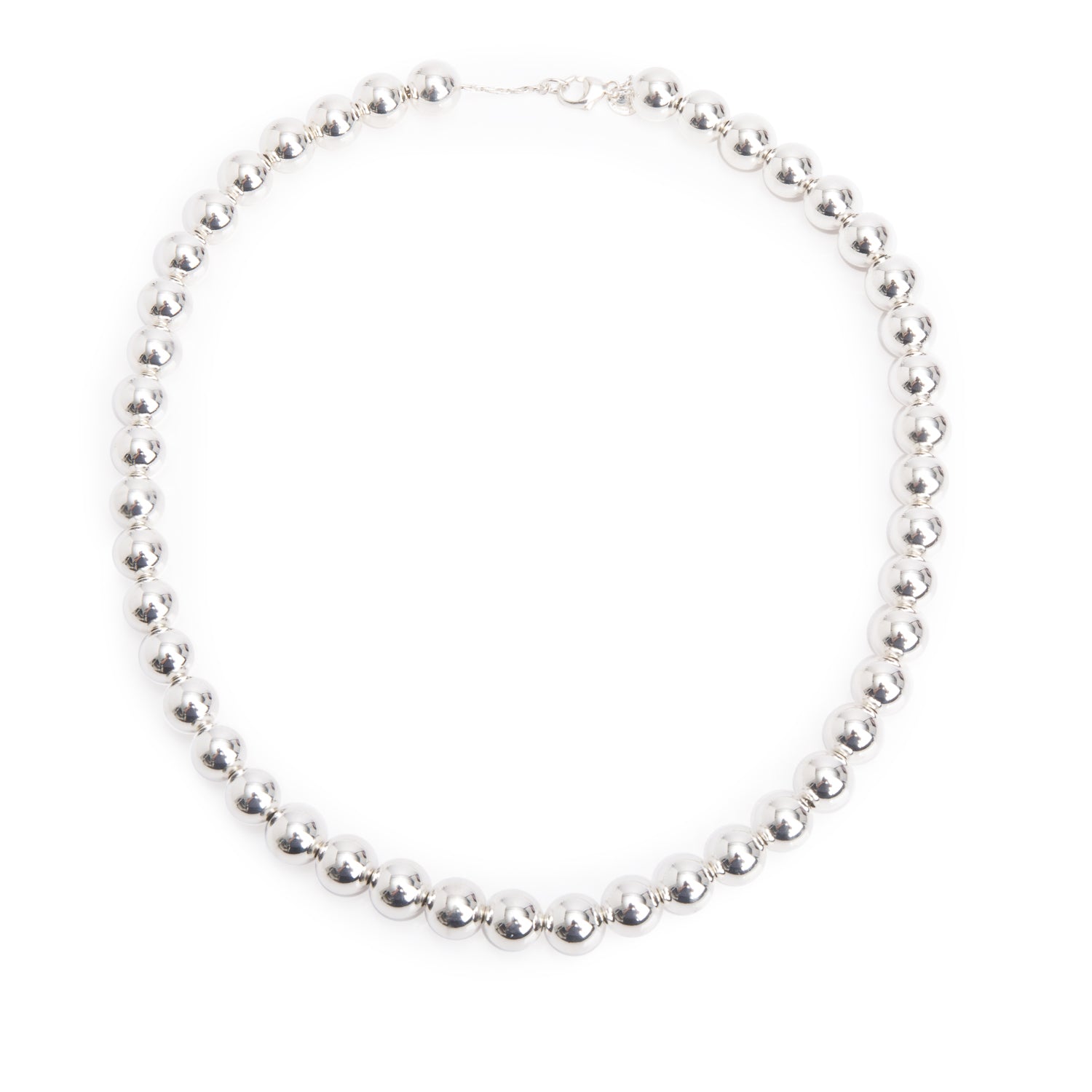 Tiffany & Co. Sterling Silver HardWear Ball Necklace – OLIVER'S