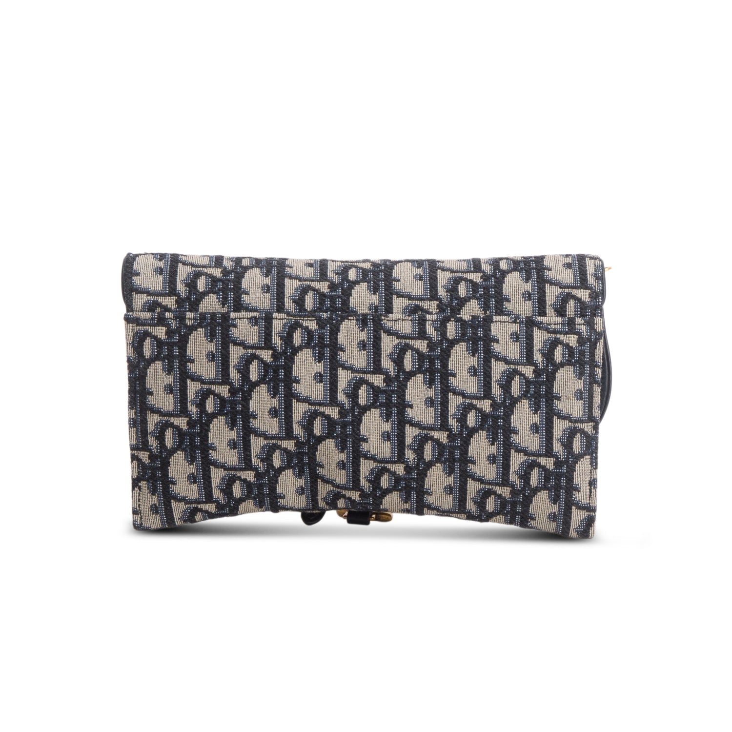 Christian Dior 2020 Oblique Small Saddle Chain Pouch w/ Box & Pouch