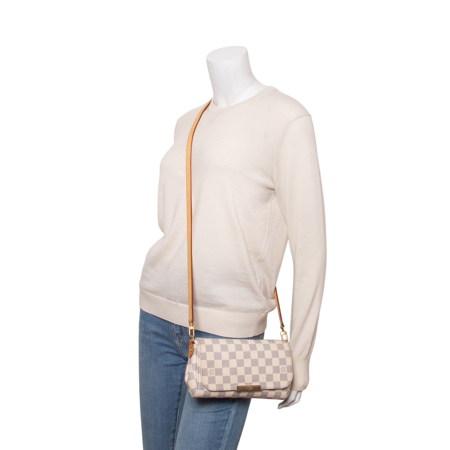Louis Vuitton Damier Azur Favorite PM w/ Straps