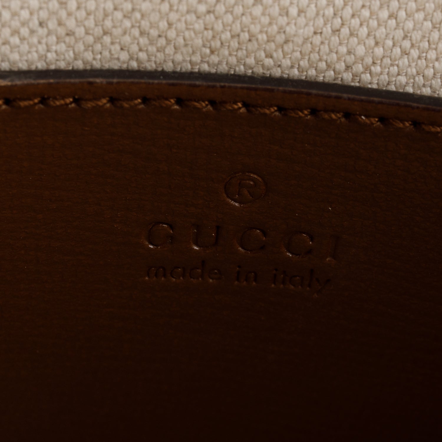 Gucci GG Supreme Monogram Azalea Calfskin Retro Interlocking G Flat Messenger Bag w/ Box