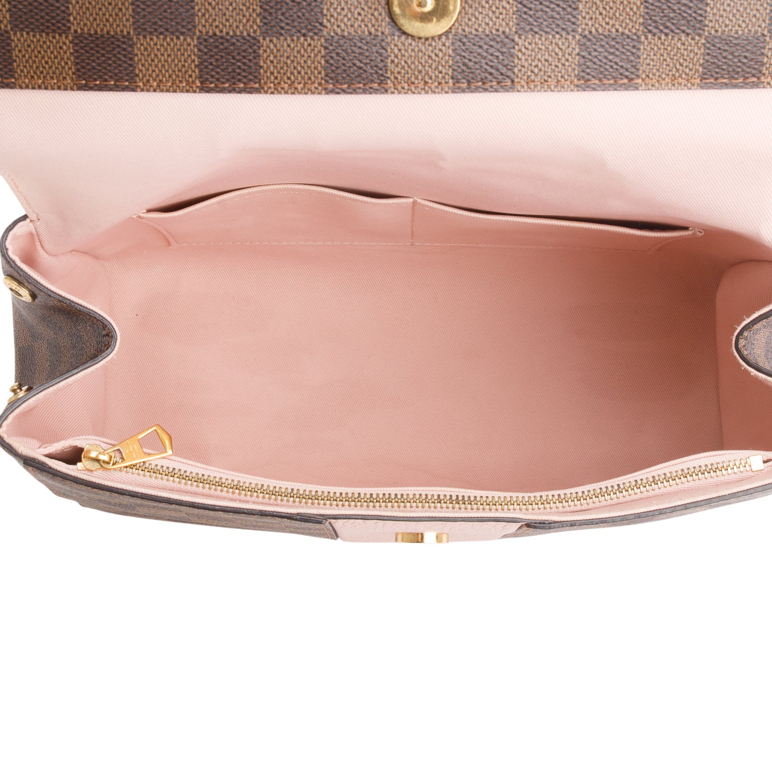 Louis Vuitton Damier Ebene Bond Street MM w/ Strap & Receipt