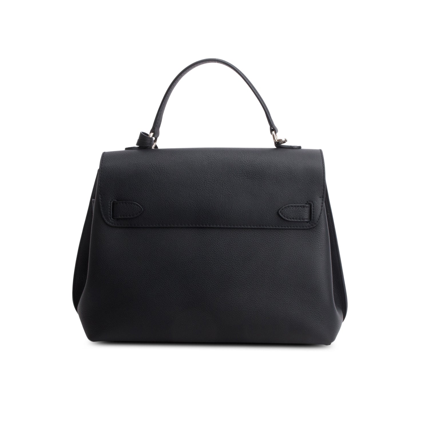 Louis Vuitton Black Soft Calfskin Lockme Ever MM w/ Strap