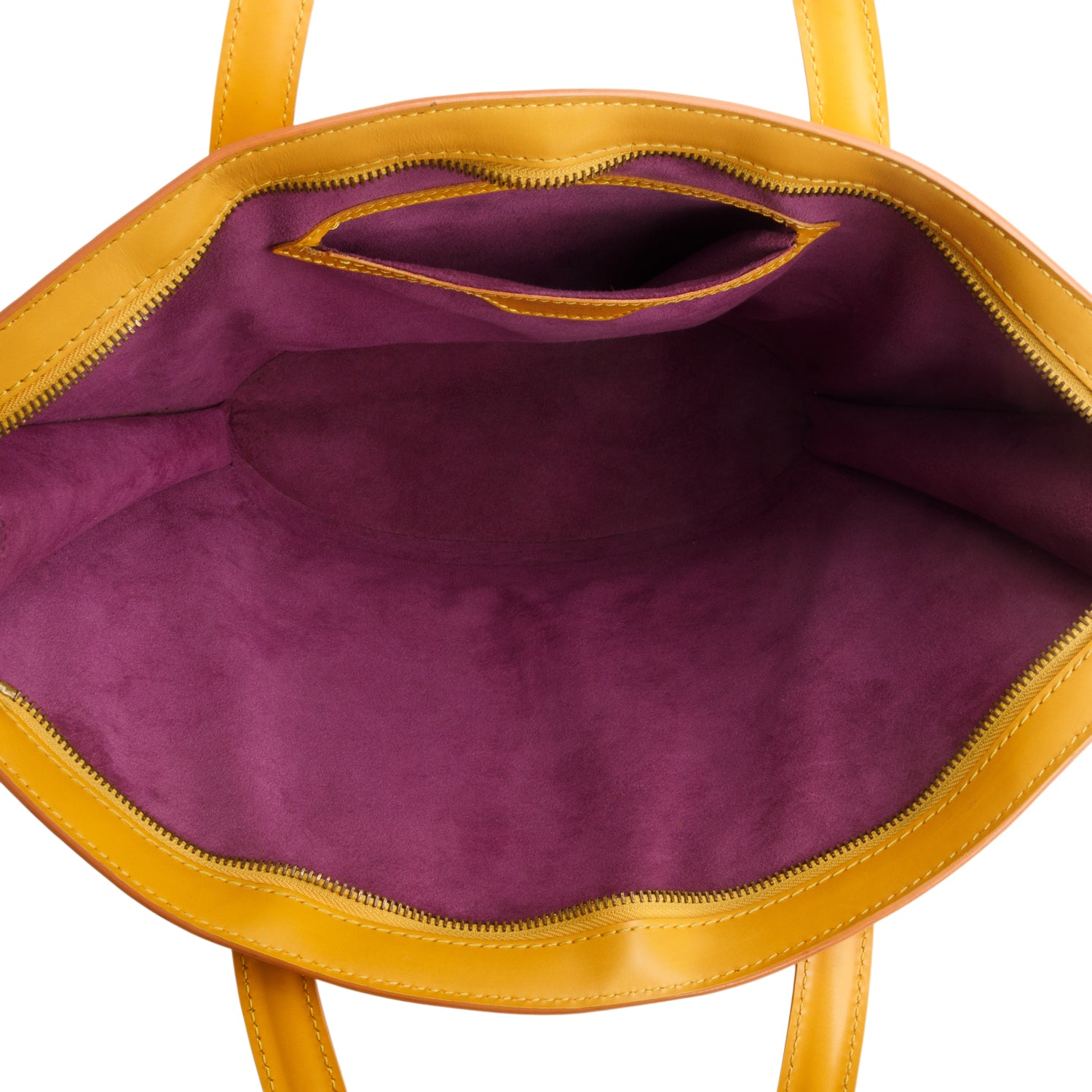 Louis Vuitton Vintage Yellow Epi Saint-Jacques PM
