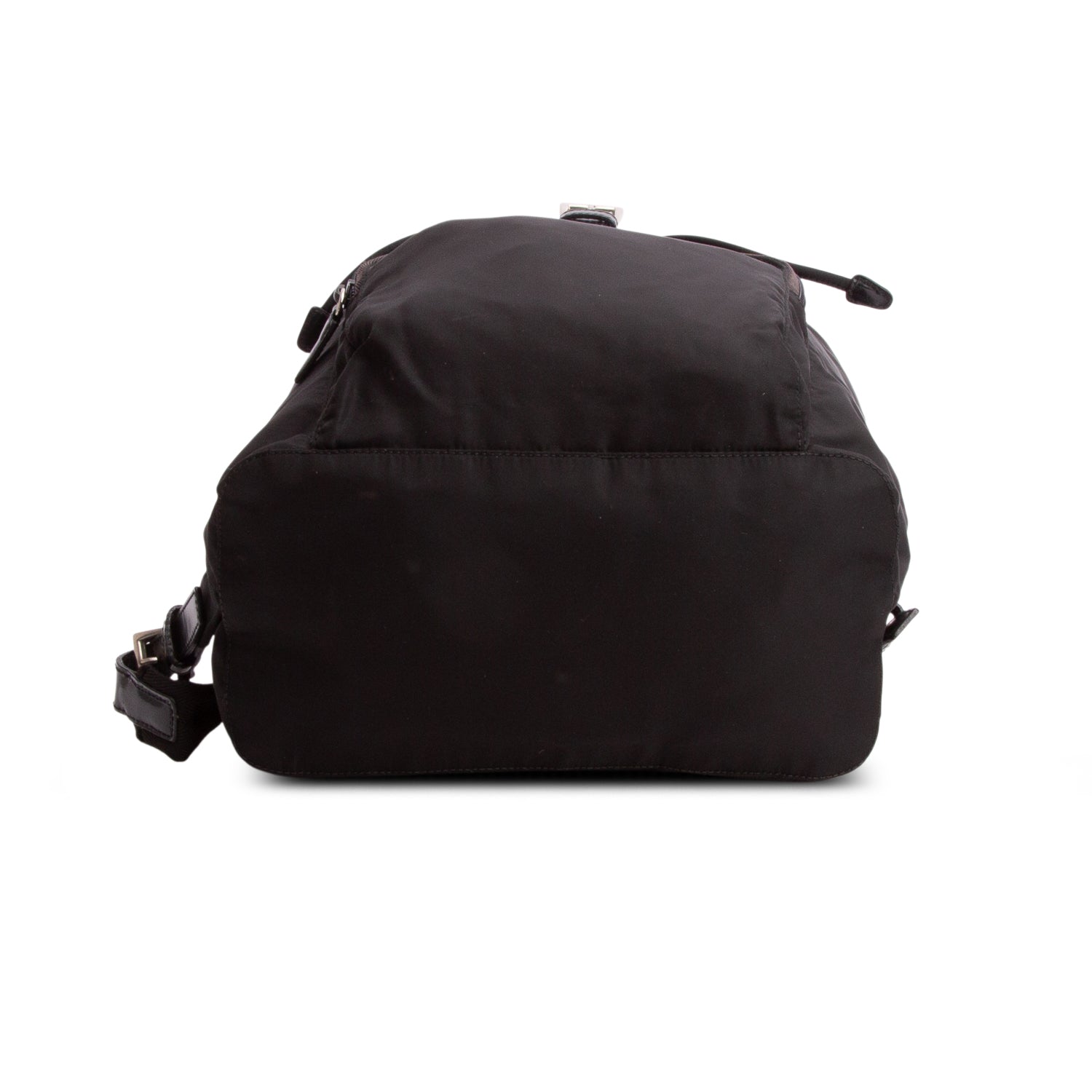 Prada Black Tessuto Nylon Vela Cinch Backpack