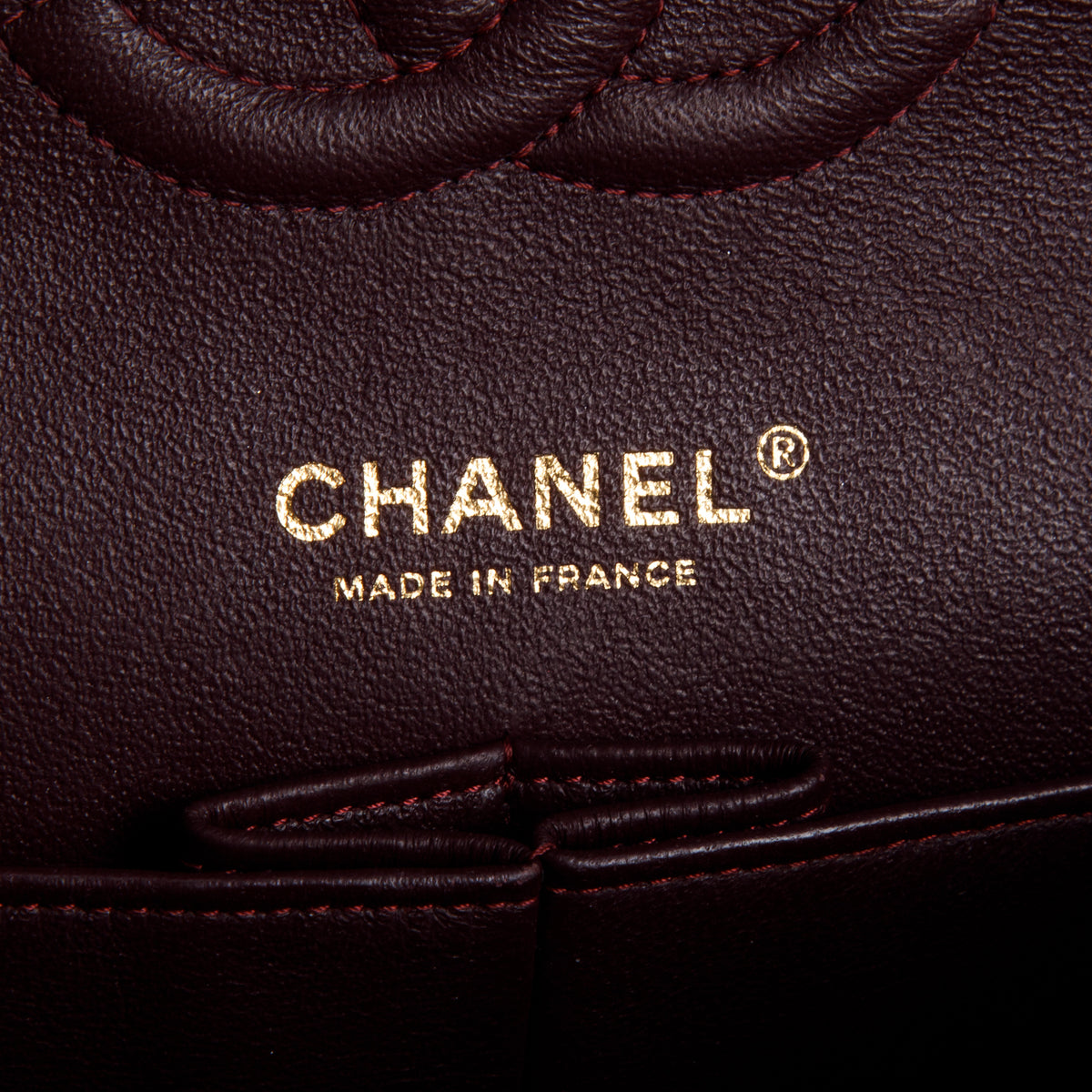 Chanel Black Quilted Lambskin Leather Classic Medium Double Flap Bag w/ Box & Authenticity Card
