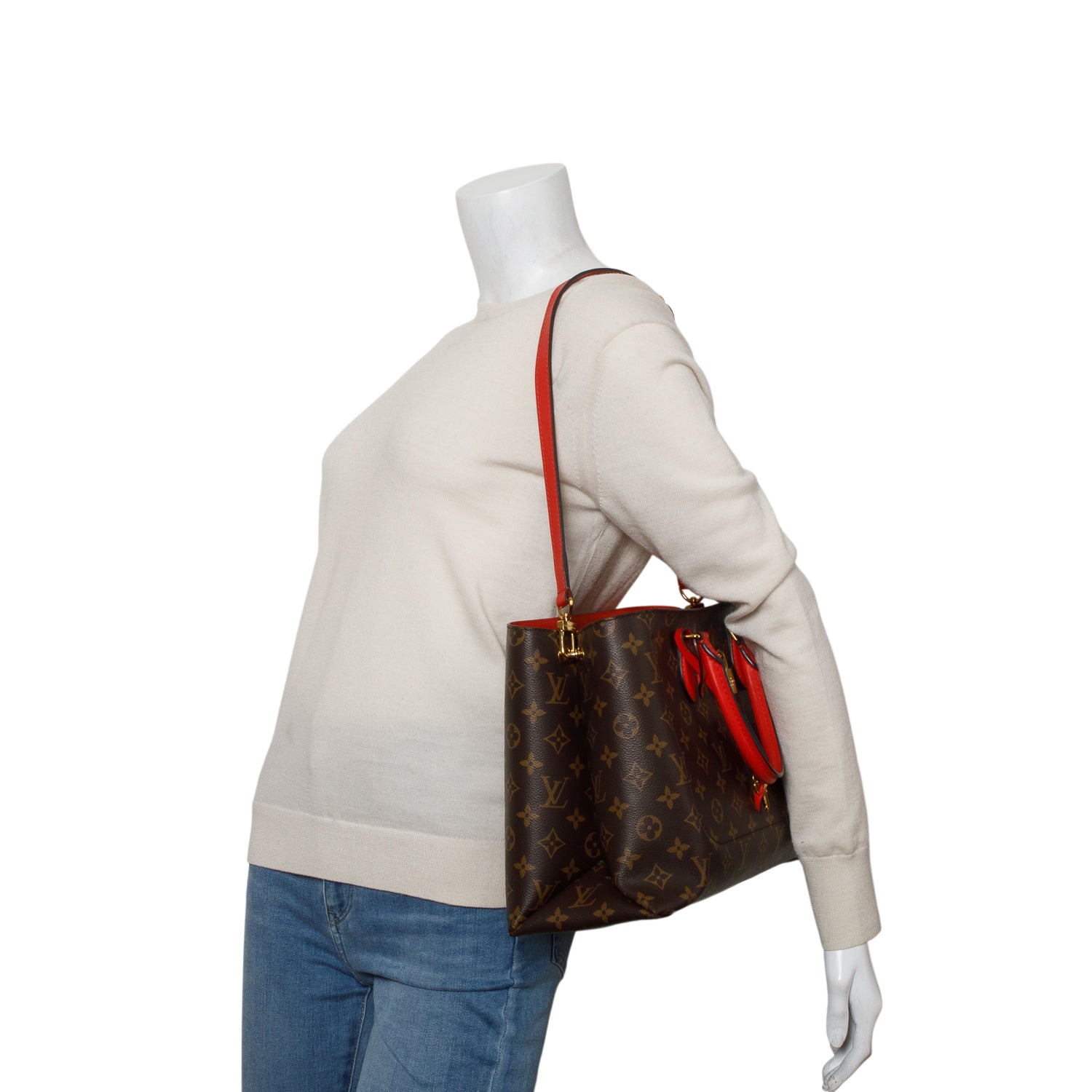 Louis Vuitton Monogram Flower Tote w/ Strap