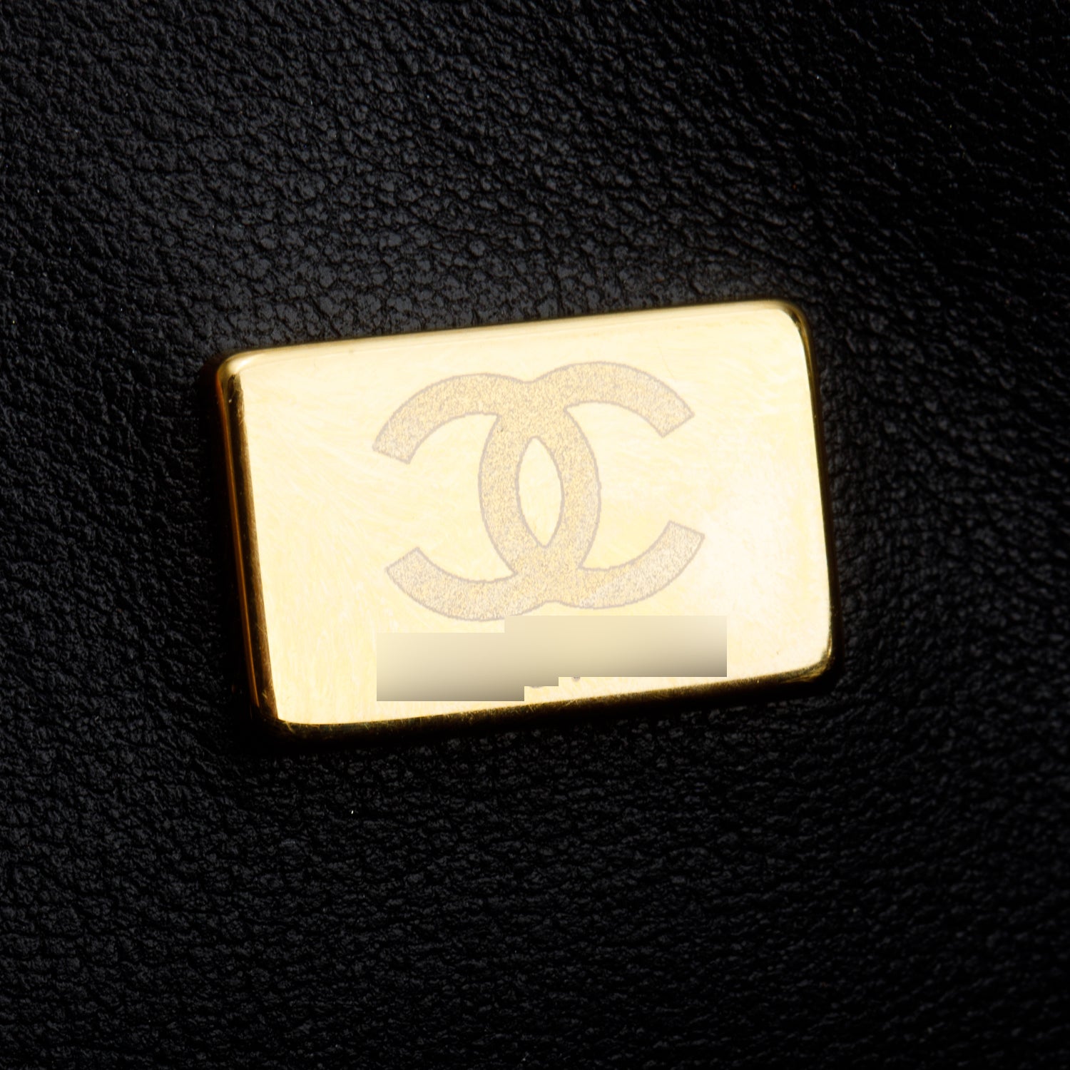 Chanel Black Lambskin Quilted Mini Rectangular Flap Bag w/ Box