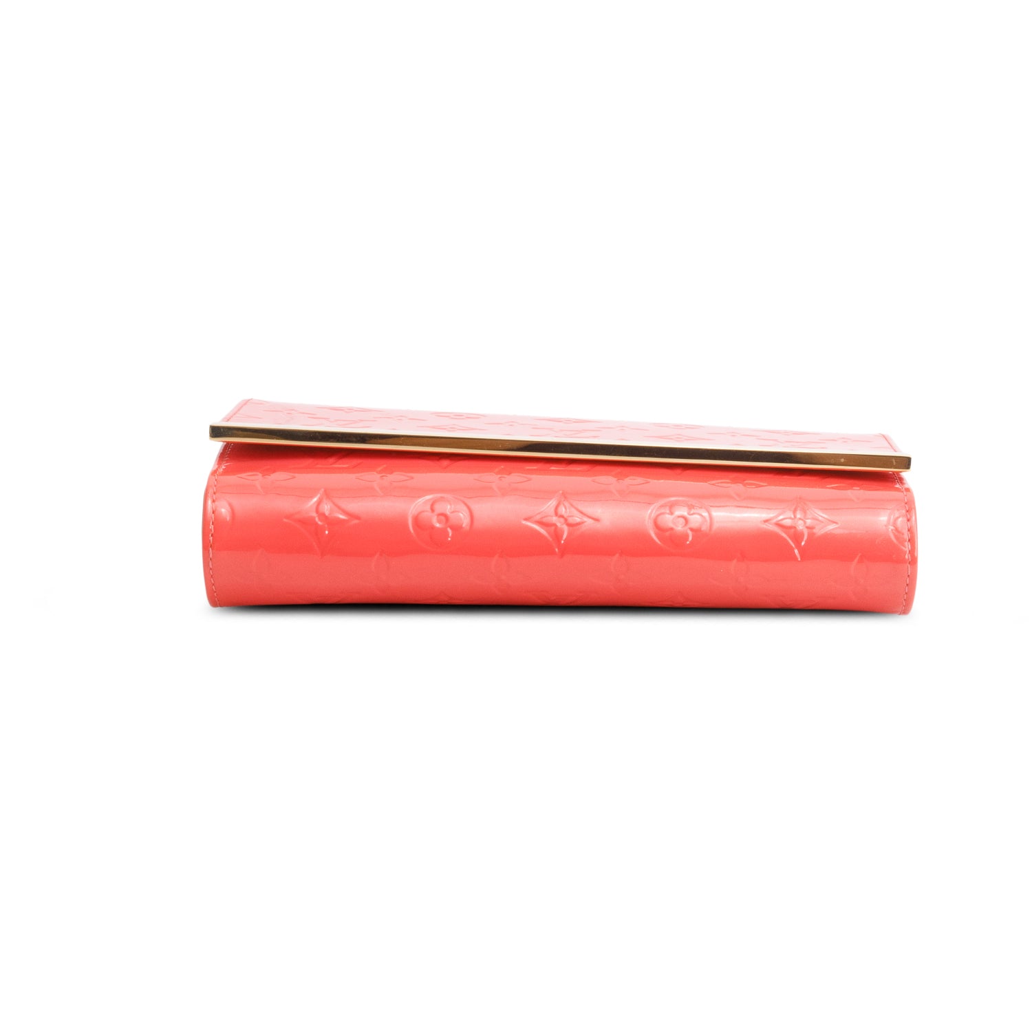 Louis Vuitton Pink Monogram Vernis Ana Clutch