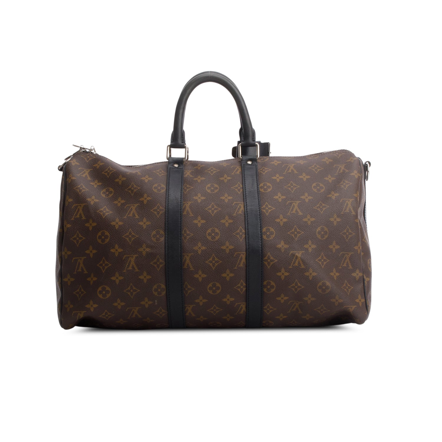 Louis Vuitton Monogram Macassar Keepall Bandouliere 45 w/ Strap