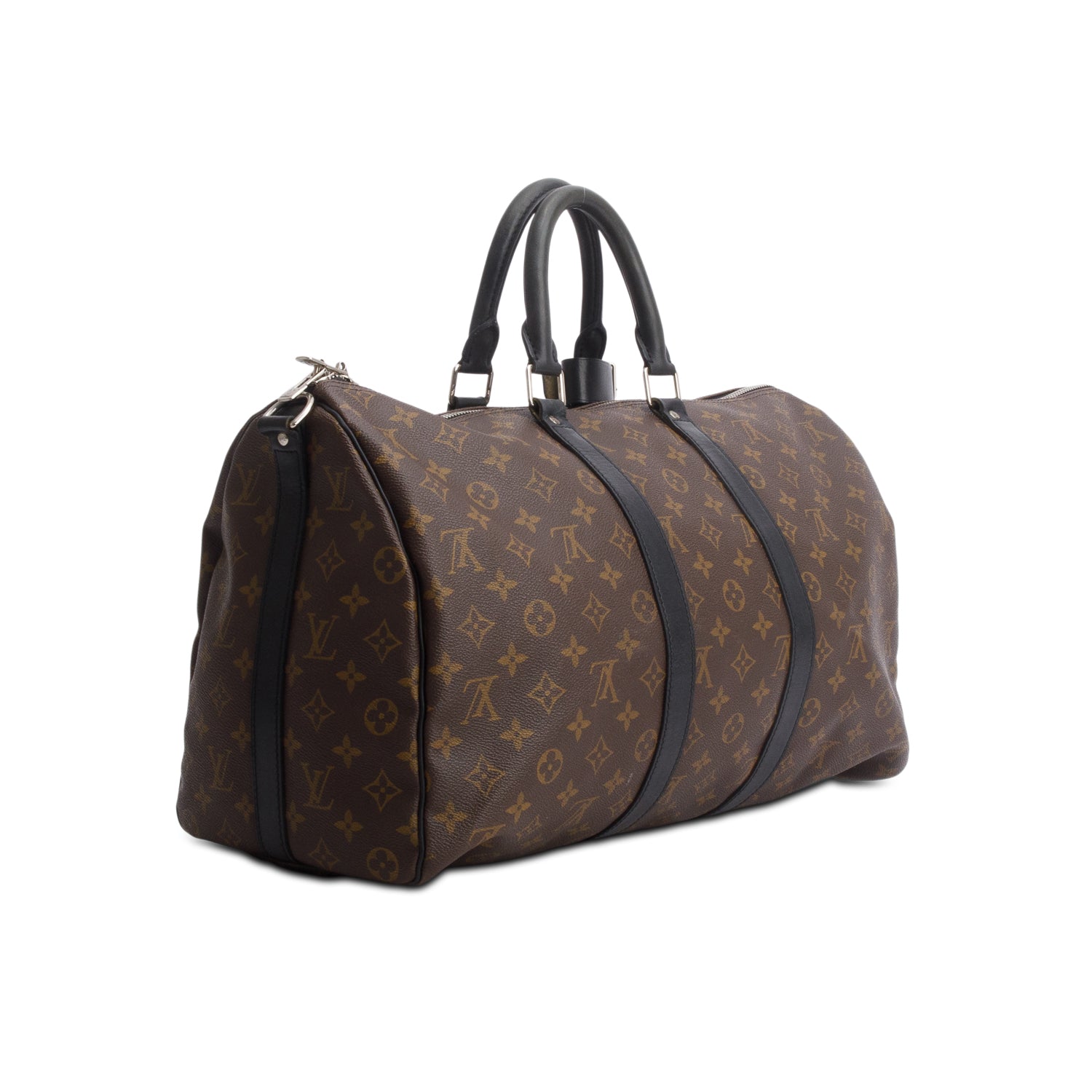 Louis Vuitton Monogram Macassar Keepall Bandouliere 45 w/ Strap