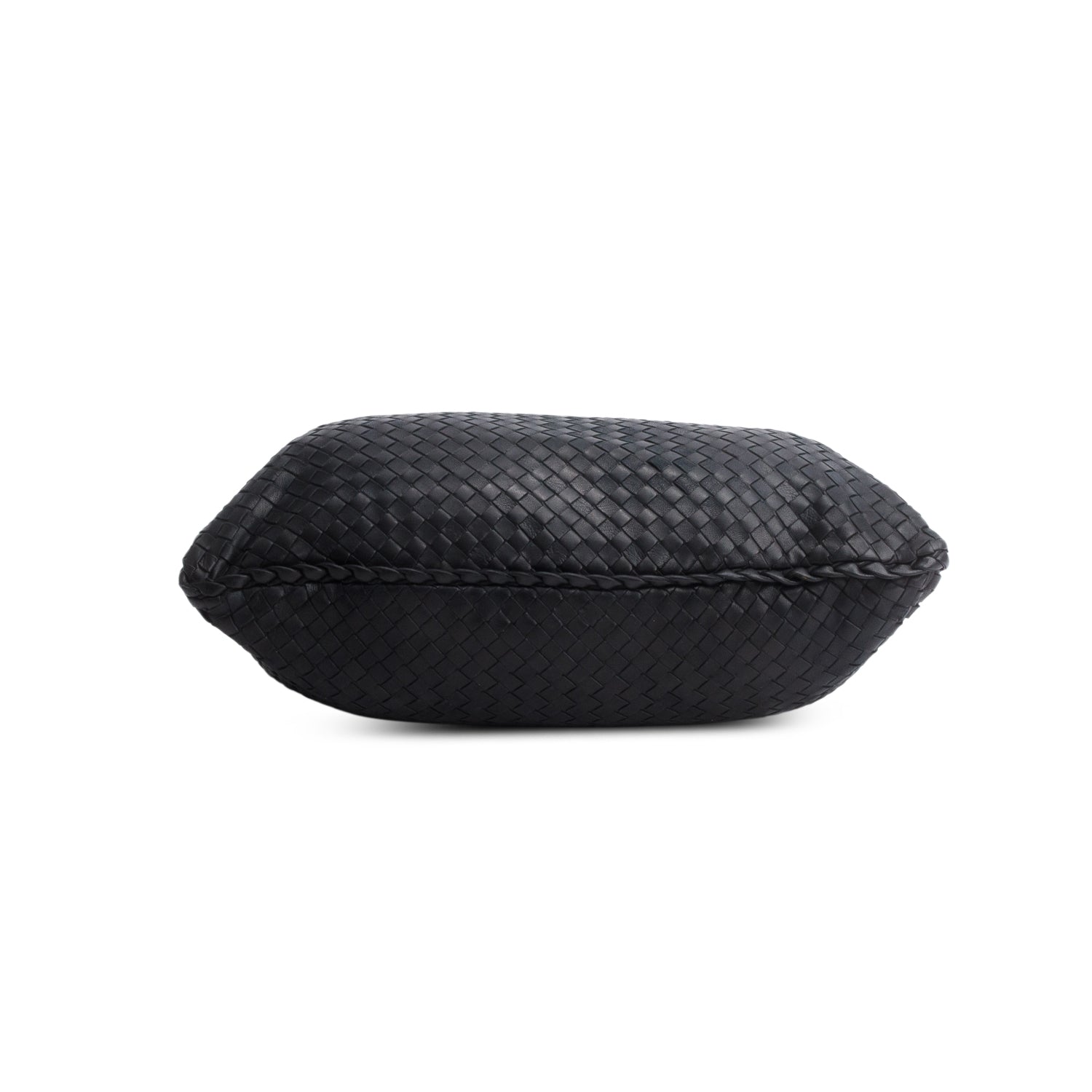 Bottega Veneta Black Nappa Intrecciato Large Hobo