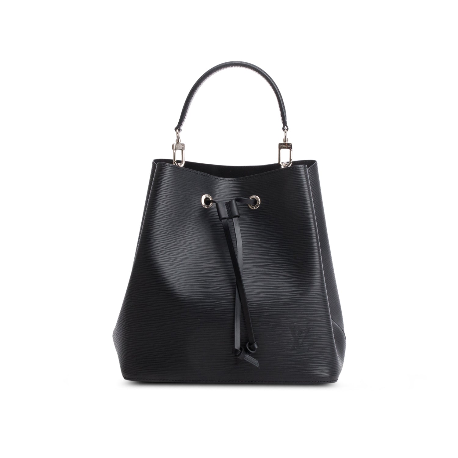 Louis Vuitton Black Epi Neonoe MM w/ Straps