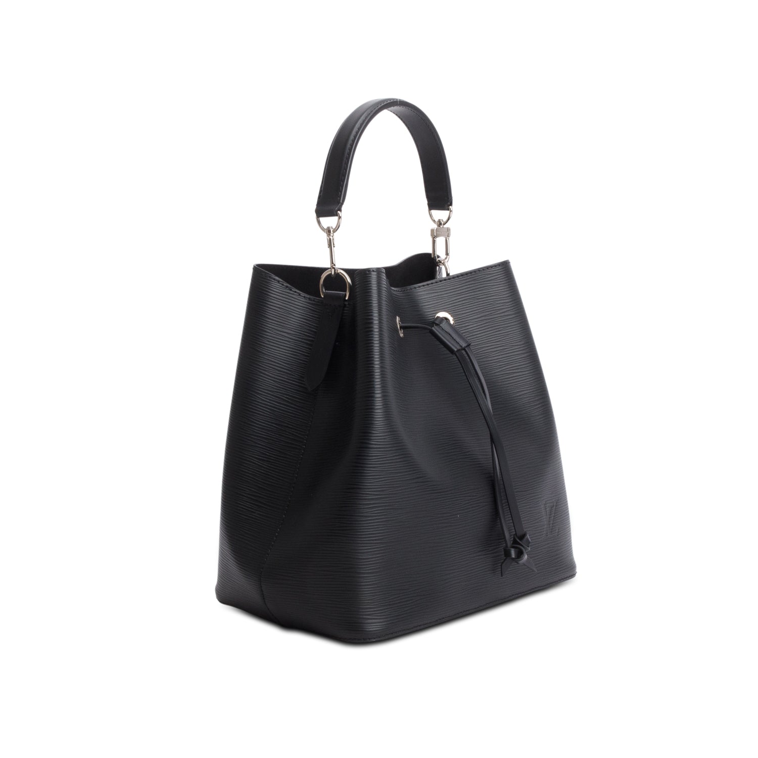 Louis Vuitton Black Epi Neonoe MM w/ Straps