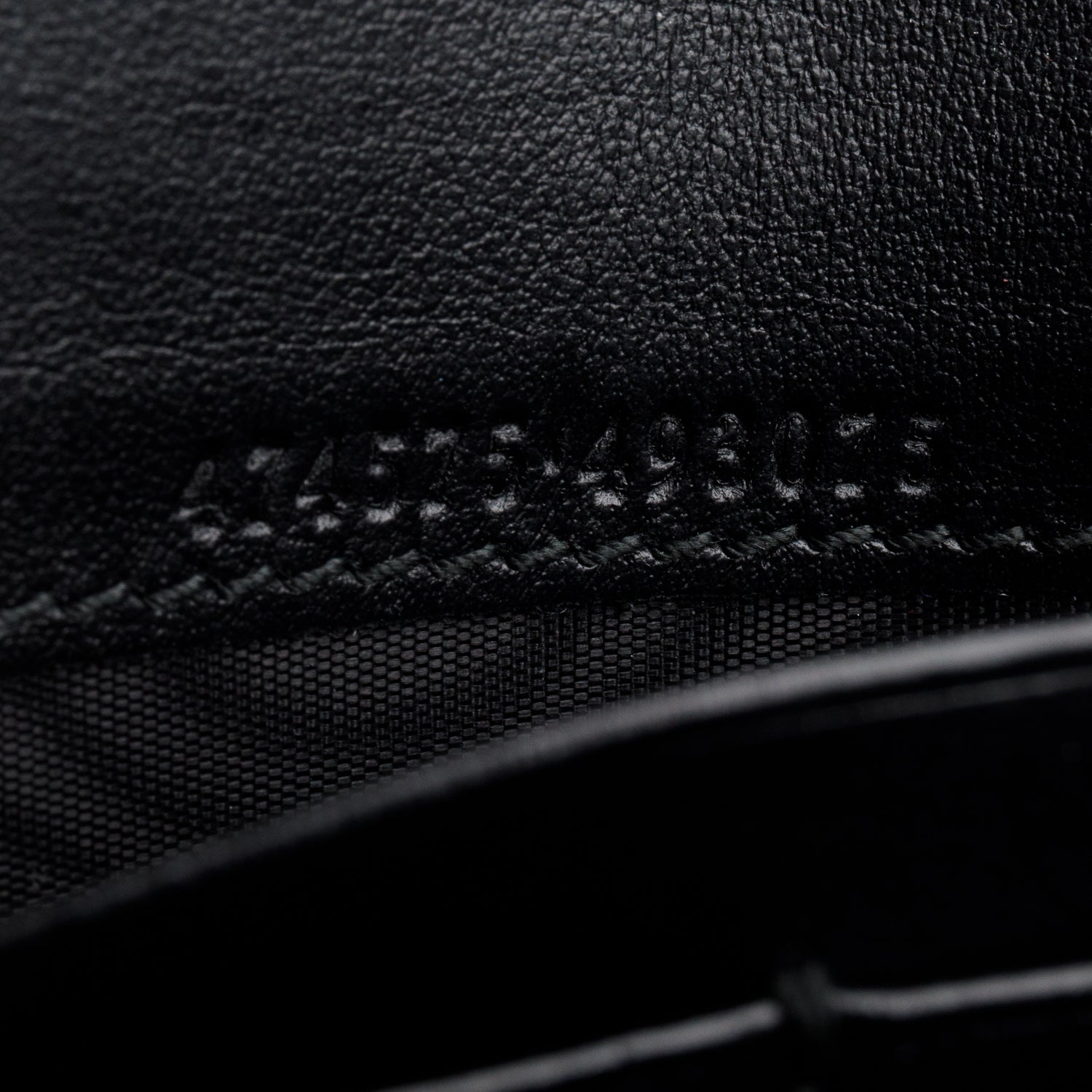 Gucci Black Calfskin Matelasse GG Marmont Wallet on Chain