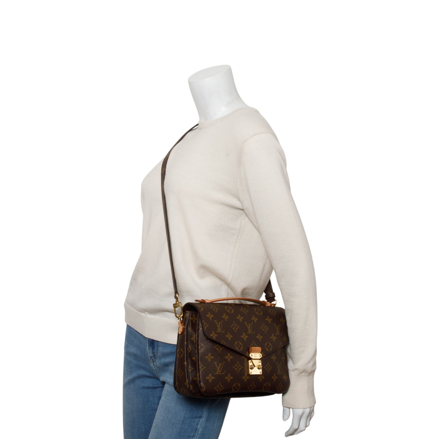 Louis Vuitton Monogram Pochette Metis w/ Strap