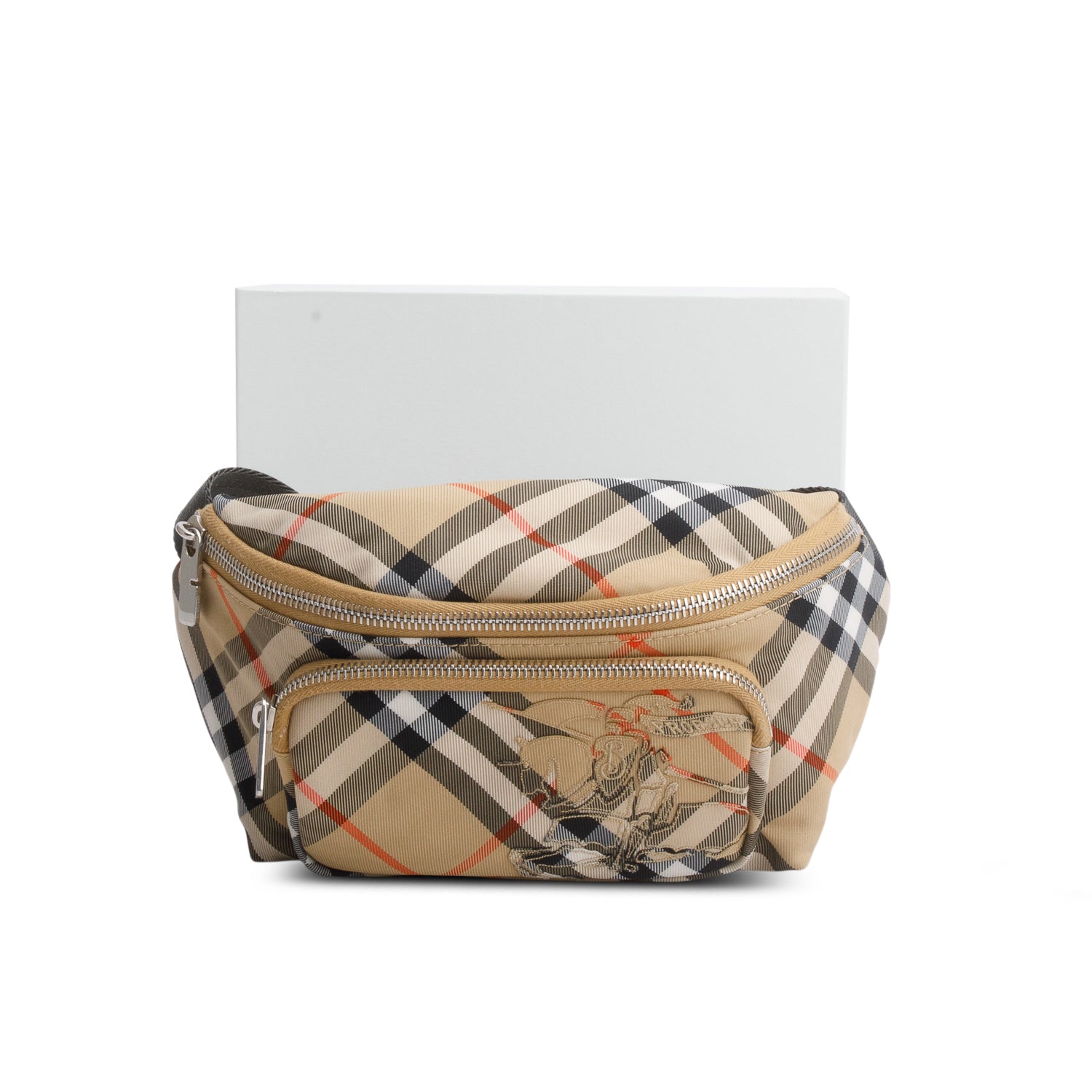 Burberry 2025 Check Small Classic Belt Bag w/ Box & Receipt