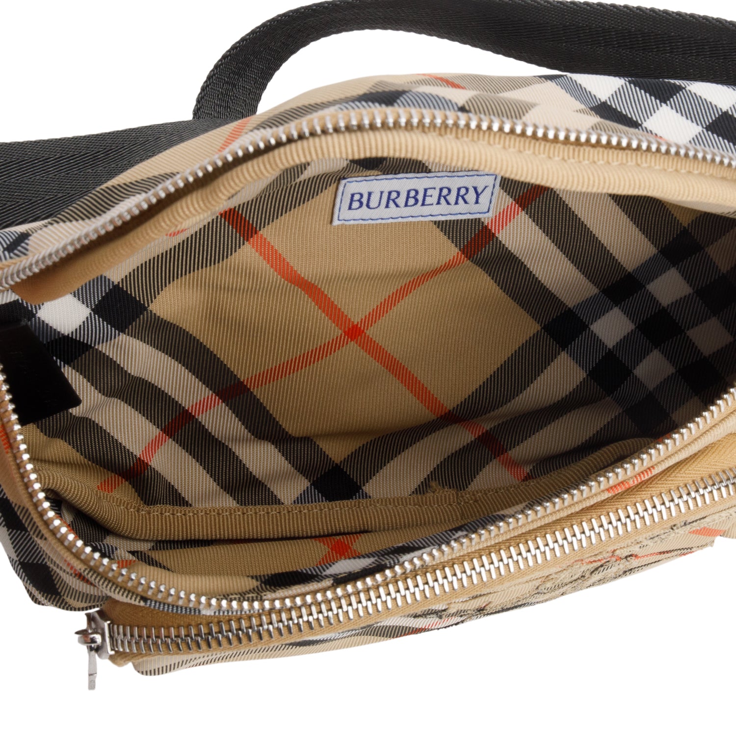 Burberry 2025 Check Small Classic Belt Bag w/ Box & Receipt