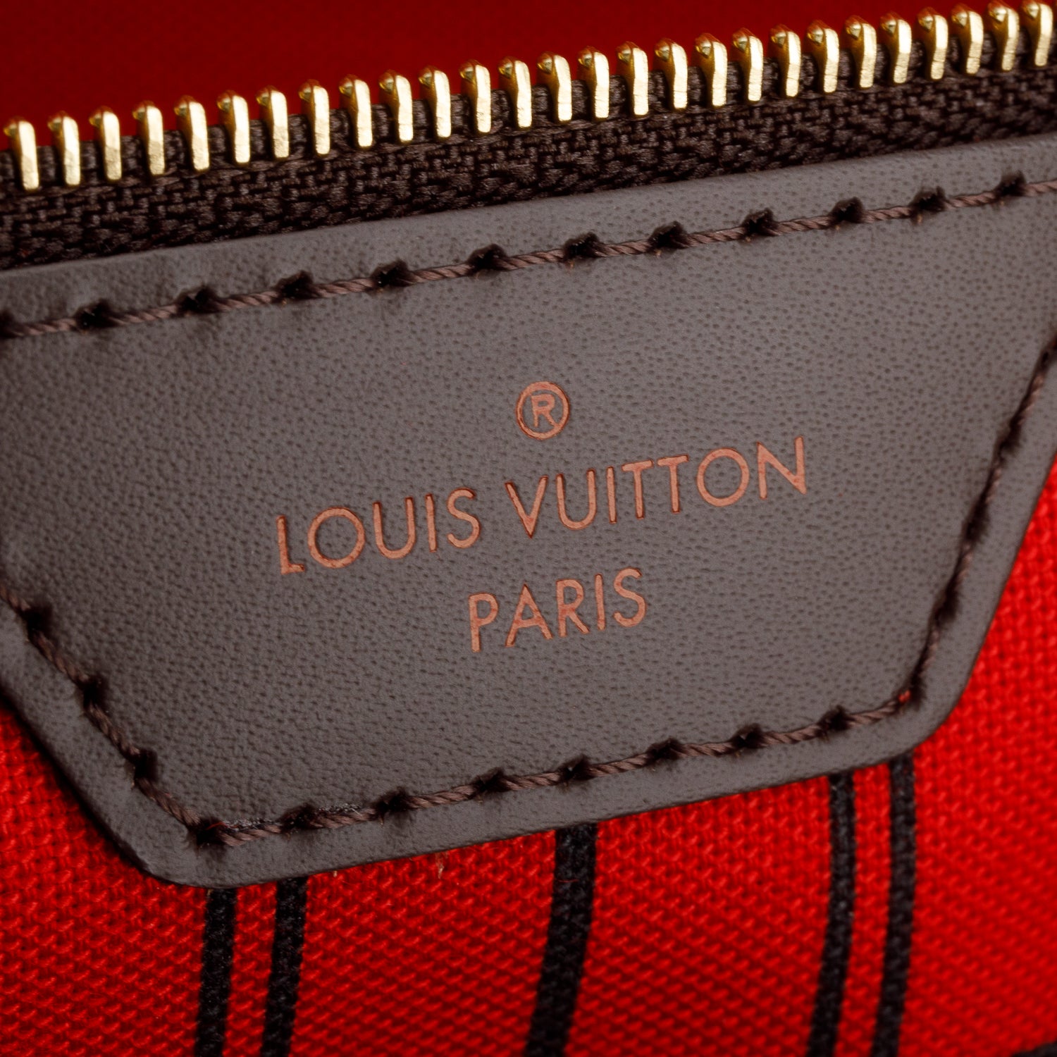 Louis Vuitton Damier Ebene Neverfull GM w/ Box & Pouch
