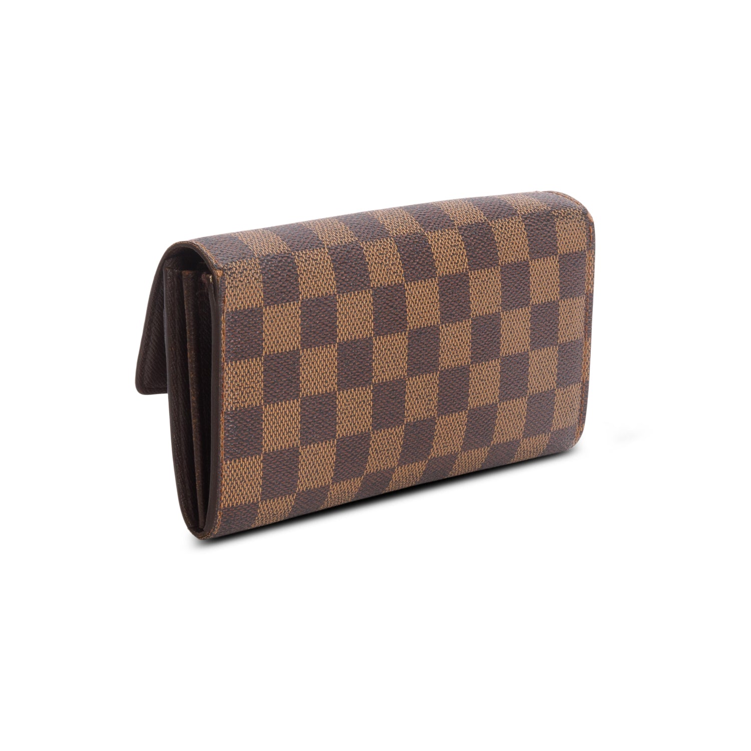 Louis Vuitton Damier Ebene Sarah Wallet w/ Box