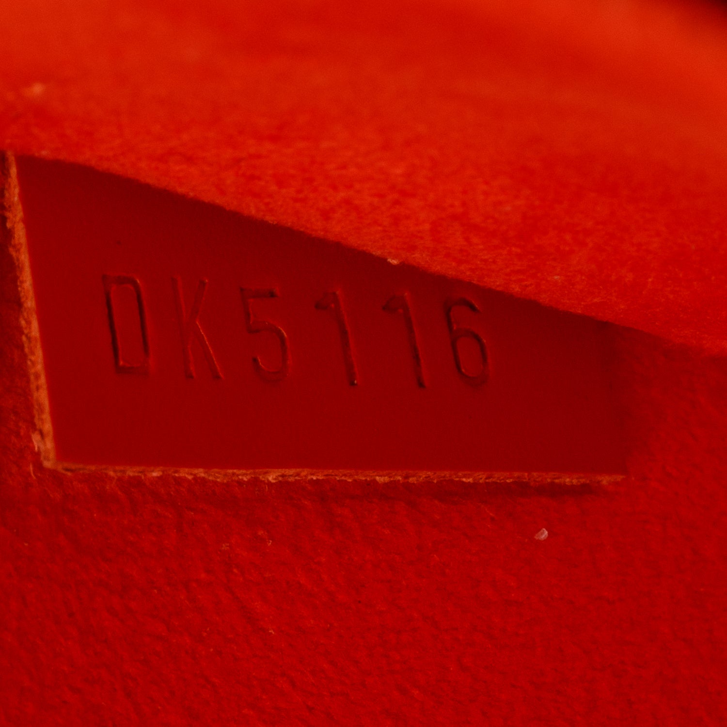 Louis Vuitton Orange Epi Neverfull Pouch w/ Box