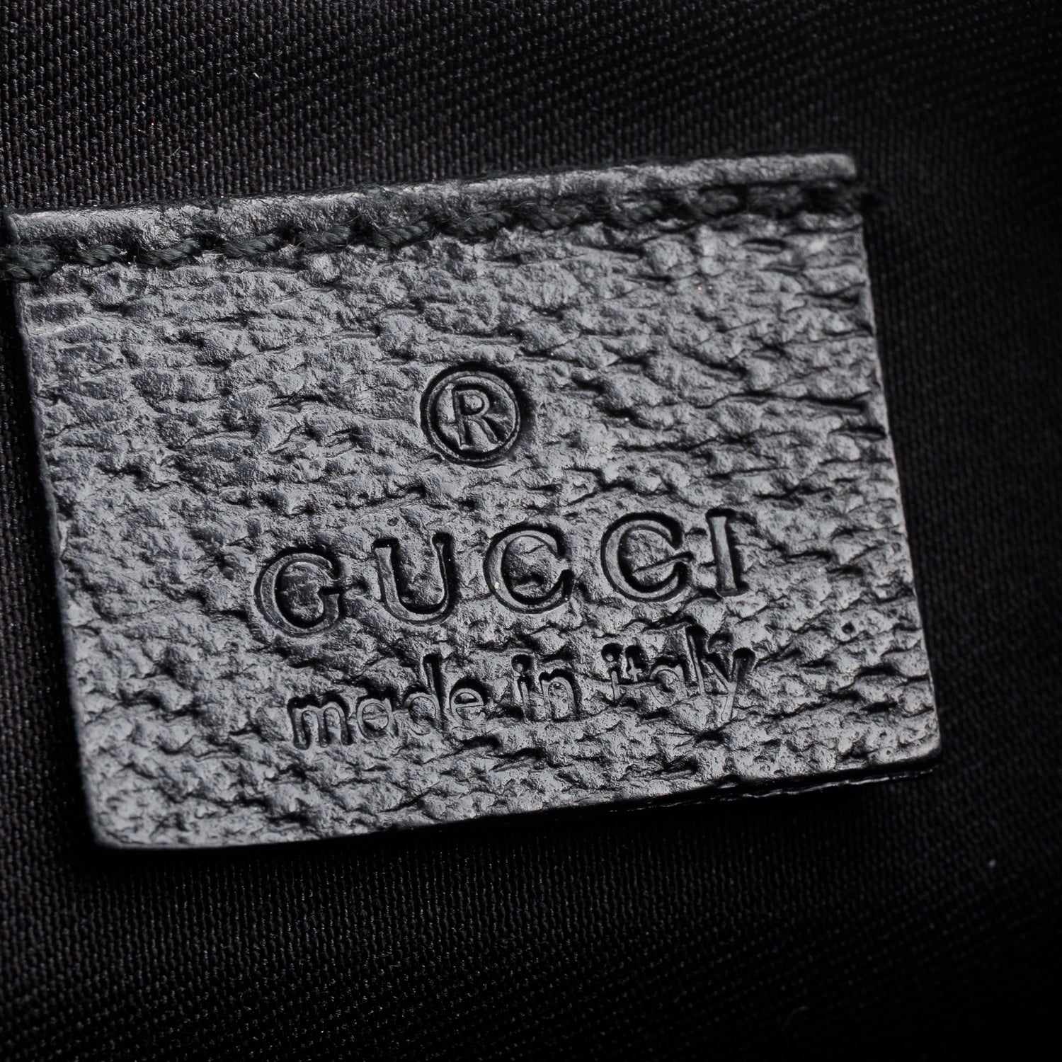 Gucci Black Monogram Jolicoeur Pochette